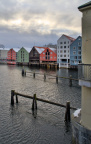 Trondheim vue depuis Bakke bru